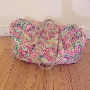 Vera Bradley Large Travel Duffel Bag